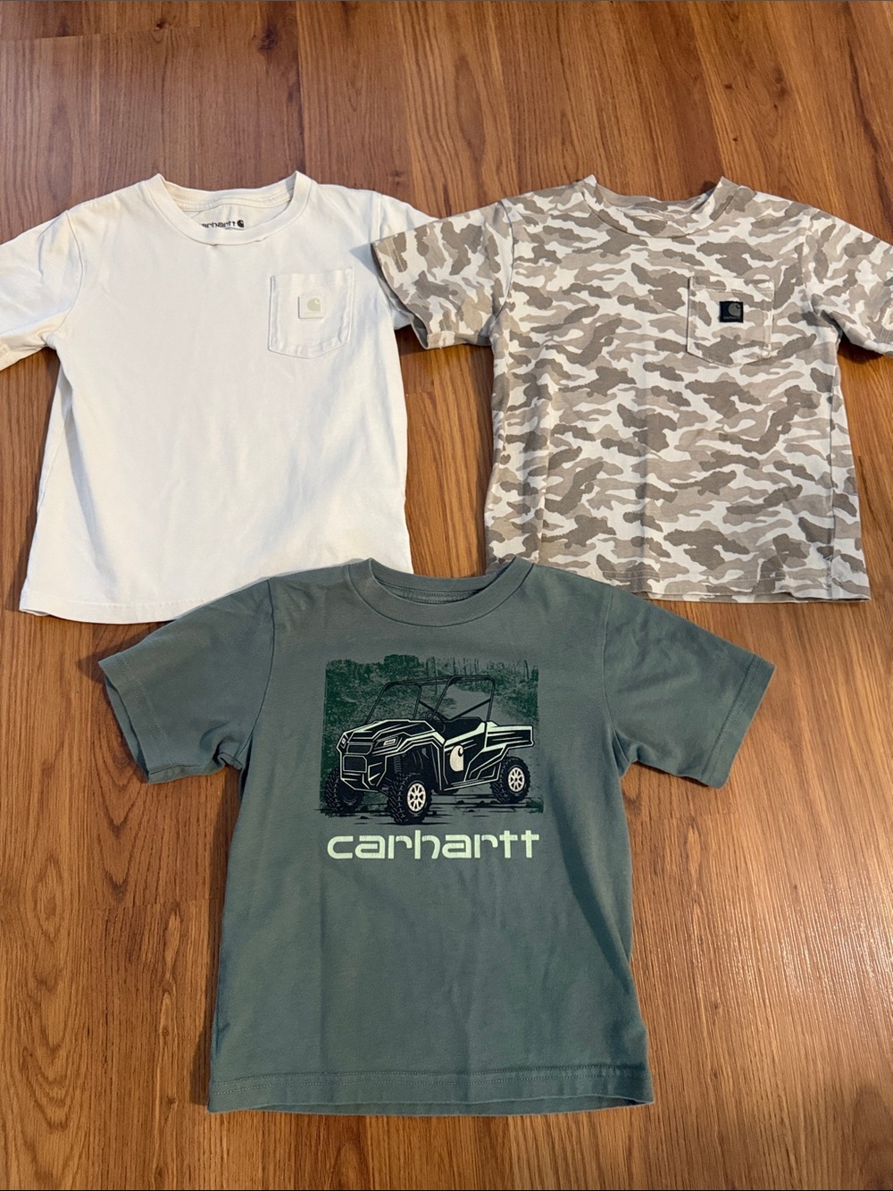 Carhartt Boys' Green Off-Road Graphic Short Sleeve Tee